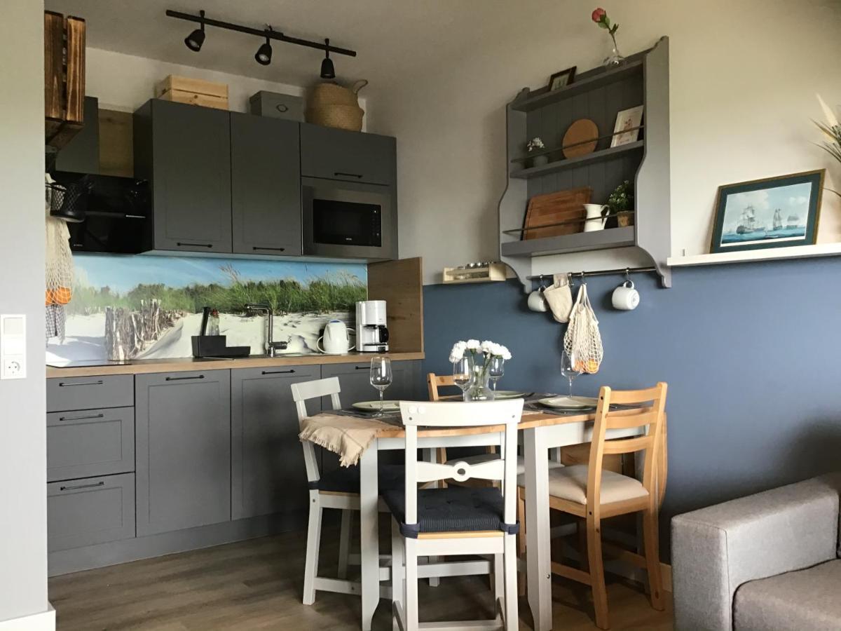 Liebevoll Eingerichtete Ferienwohnung Luettje Koje Dornum Eksteriør bilde