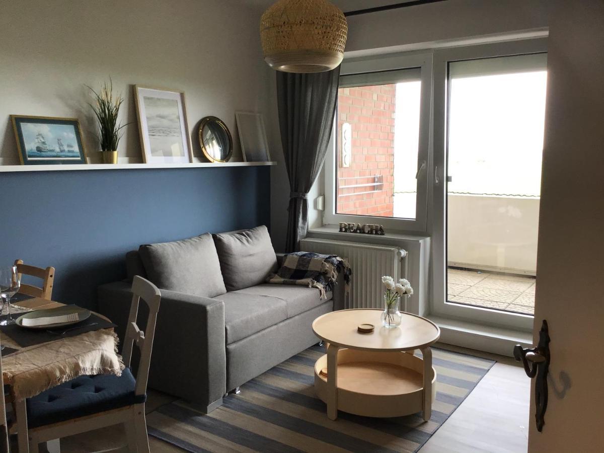 Liebevoll Eingerichtete Ferienwohnung Luettje Koje Dornum Eksteriør bilde